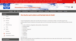 Desktop Screenshot of leitern-himmelsbach.de