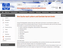 Tablet Screenshot of leitern-himmelsbach.de